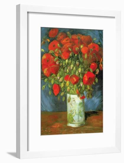 Red Poppies-Vincent van Gogh-Framed Art Print