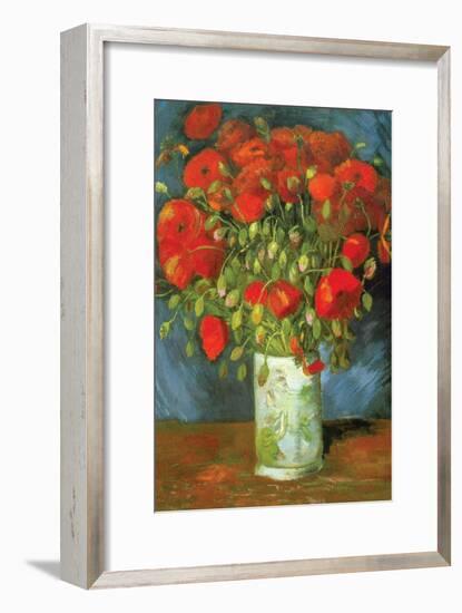 Red Poppies-Vincent van Gogh-Framed Art Print