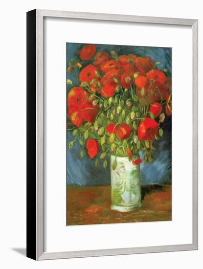 Red Poppies-Vincent van Gogh-Framed Art Print