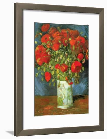 Red Poppies-Vincent van Gogh-Framed Art Print