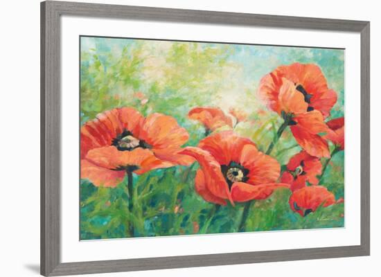 Red Poppies-Wendy Kroeker-Framed Art Print