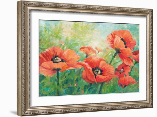 Red Poppies-Wendy Kroeker-Framed Art Print