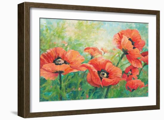 Red Poppies-Wendy Kroeker-Framed Art Print