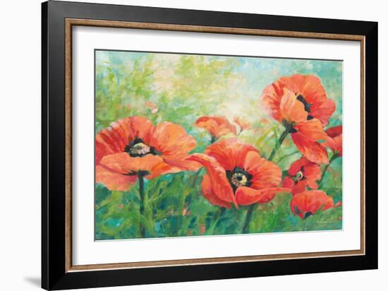 Red Poppies-Wendy Kroeker-Framed Art Print