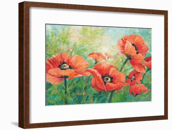 Red Poppies-Wendy Kroeker-Framed Art Print