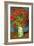 Red Poppies-Vincent van Gogh-Framed Premium Giclee Print