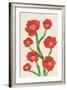 Red Poppies-JJ Design-Framed Art Print