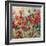 Red Poppy Field II-Tim O'toole-Framed Premium Giclee Print