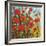 Red Poppy Field-Jennifer Lommers-Framed Art Print