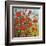 Red Poppy Field-Jennifer Lommers-Framed Art Print