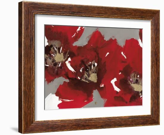 Red Poppy Forest I-Natasha Barnes-Framed Giclee Print