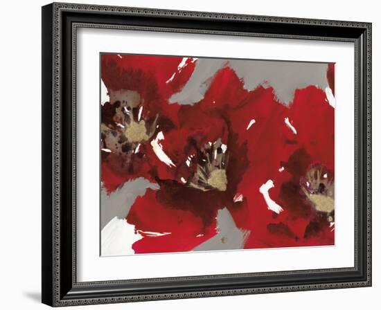 Red Poppy Forest I-Natasha Barnes-Framed Giclee Print