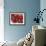 Red Poppy Forest I-Natasha Barnes-Framed Giclee Print displayed on a wall