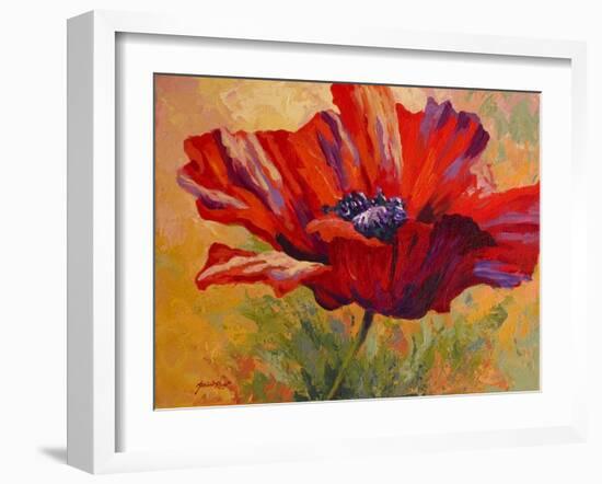 Red Poppy II-Marion Rose-Framed Giclee Print