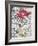 Red Poppy Motif 1-Megan Swartz-Framed Art Print