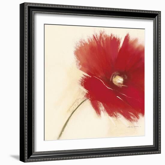 Red Poppy Power I-Marilyn Robertson-Framed Giclee Print