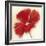 Red Poppy Power IV-Marilyn Robertson-Framed Art Print