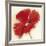 Red Poppy Power IV-Marilyn Robertson-Framed Art Print