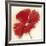 Red Poppy Power IV-Marilyn Robertson-Framed Art Print