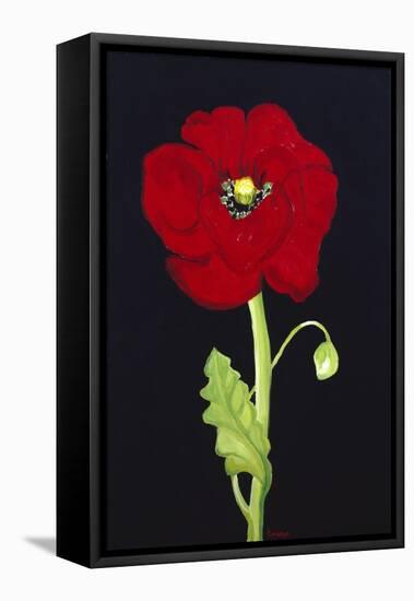 Red Poppy-Soraya Chemaly-Framed Premier Image Canvas