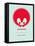 Red Porcupine Multilingual Poster-NaxArt-Framed Stretched Canvas