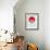 Red Porcupine Multilingual Poster-NaxArt-Framed Art Print displayed on a wall