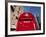 Red Post Box, City Hall Square, Copenhagen, Denmark, Scandinavia, Europe-Frank Fell-Framed Photographic Print