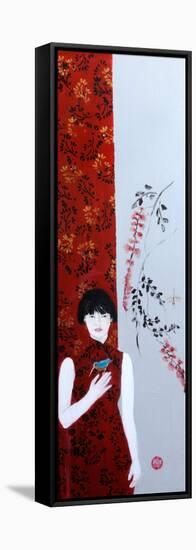 Red Princess, 2015-Susan Adams-Framed Premier Image Canvas