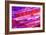 Red Purple Dragon Vein Agate Pattern-maury75-Framed Photographic Print