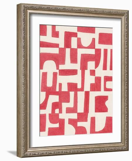 Red Puzzle-Alisa Galitsyna-Framed Photographic Print