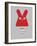 Red Rabbit Multilingual Poster-NaxArt-Framed Art Print