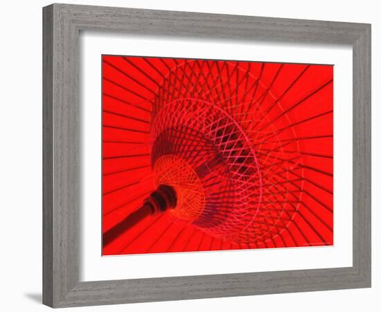 Red Radial, Japan-Shin Terada-Framed Photographic Print