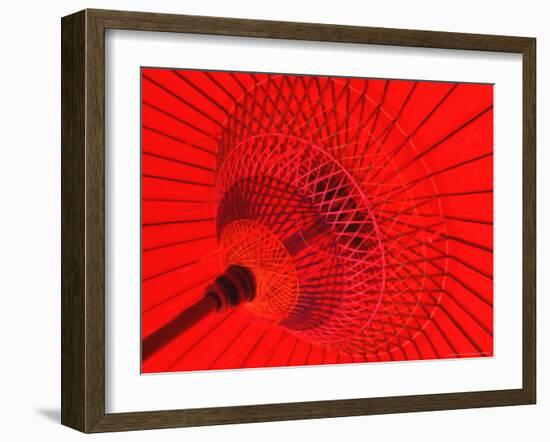 Red Radial, Japan-Shin Terada-Framed Photographic Print