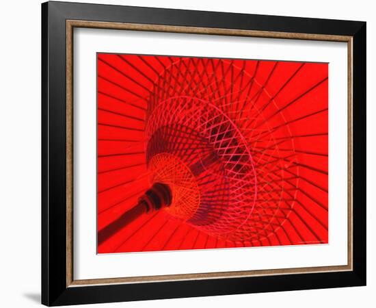 Red Radial, Japan-Shin Terada-Framed Photographic Print