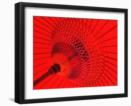 Red Radial, Japan-Shin Terada-Framed Photographic Print