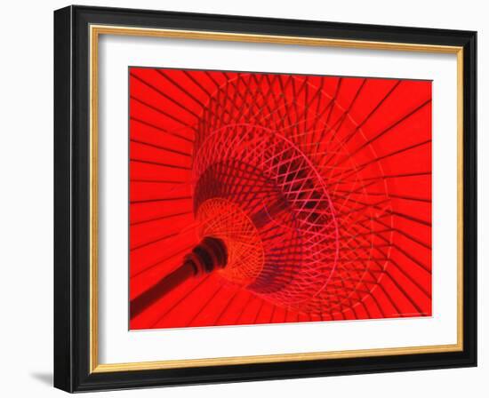 Red Radial, Japan-Shin Terada-Framed Photographic Print