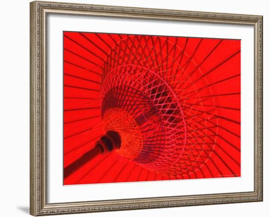 Red Radial, Japan-Shin Terada-Framed Photographic Print