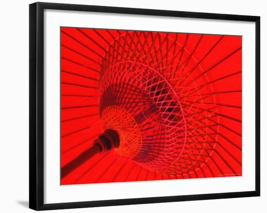 Red Radial, Japan-Shin Terada-Framed Photographic Print