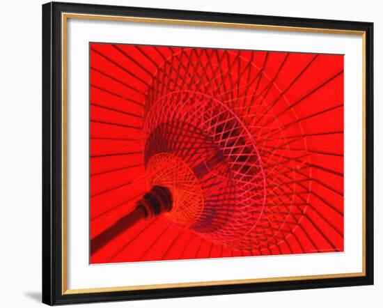 Red Radial, Japan-Shin Terada-Framed Photographic Print