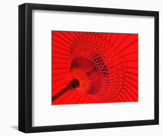 Red Radial, Japan-Shin Terada-Framed Photographic Print