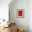 Red Red and Black-Vaan Manoukian-Framed Art Print displayed on a wall