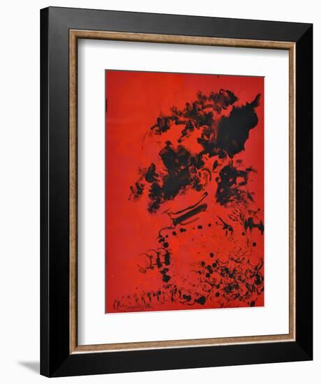 Red Red and Black-Vaan Manoukian-Framed Art Print