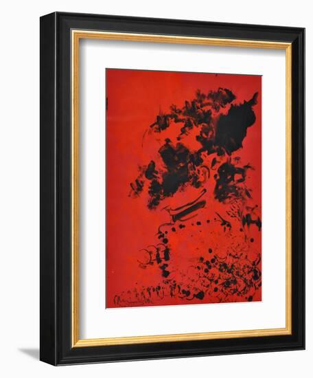 Red Red and Black-Vaan Manoukian-Framed Art Print