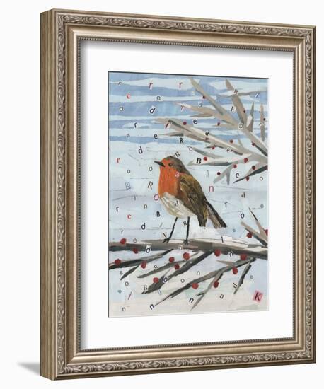 Red, Red Robin-Kirstie Adamson-Framed Giclee Print