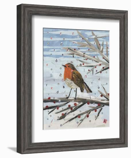 Red, Red Robin-Kirstie Adamson-Framed Giclee Print