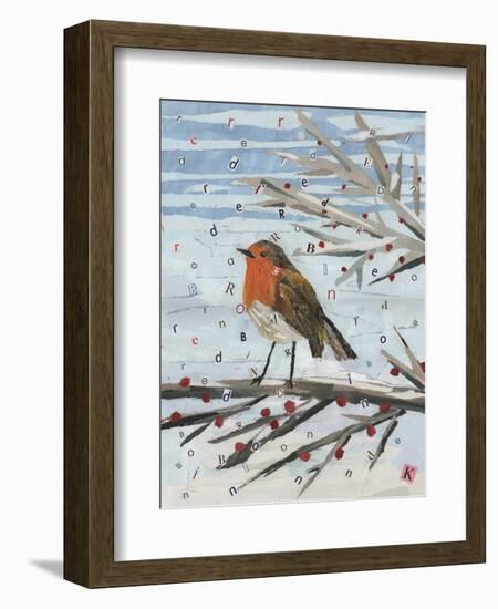 Red, Red Robin-Kirstie Adamson-Framed Giclee Print