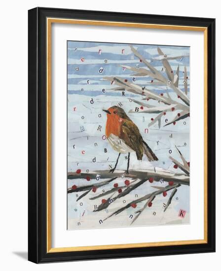 Red, Red Robin-Kirstie Adamson-Framed Giclee Print