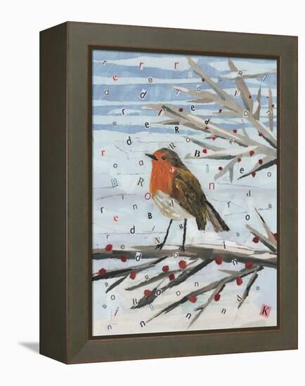 Red, Red Robin-Kirstie Adamson-Framed Premier Image Canvas