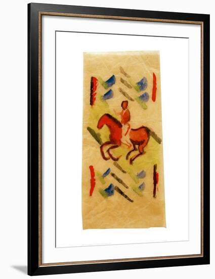 Red Rider, 1913-Wassily Kandinsky-Framed Giclee Print