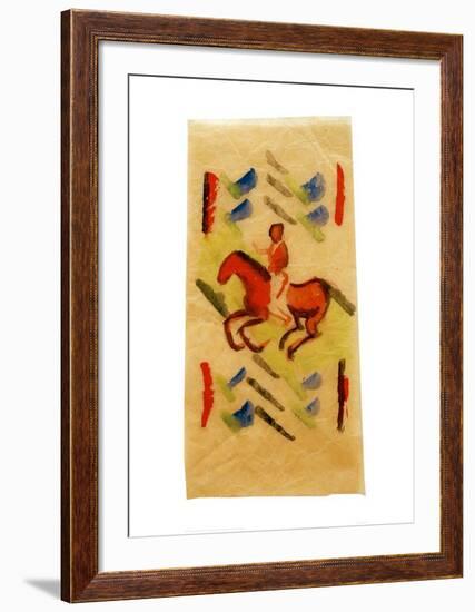 Red Rider, 1913-Wassily Kandinsky-Framed Giclee Print